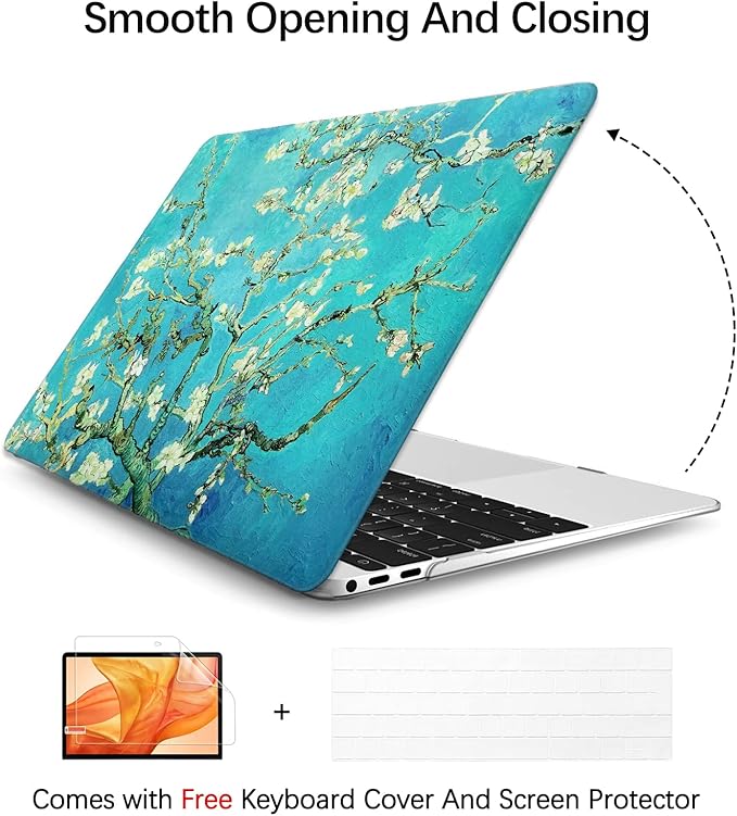 Berkin Arts Compatible with MacBook Air 13 inch Cover, 2022-2018 Release - Image 3