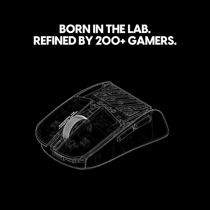 Pulsar Gaming Gears LAB X2F Wireless Fingertip Gaming Mouse, Ultra Lightweight - Image 2