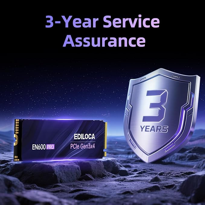 EN600 PRO SSD 512GB PCIe 3.0 Gen 3x4, NVMe M.2 2280, Internal Solid State Drive - Image 7