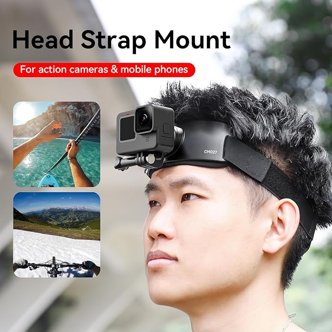 ULANZI CM027 Phone Head Strap Mount Support Vertical Shots - Image 4