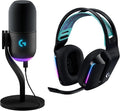 Logitech G733 Lightspeed Wireless Gaming Headset +Yeti GX Dynamic RGB Gaming by LogitechG