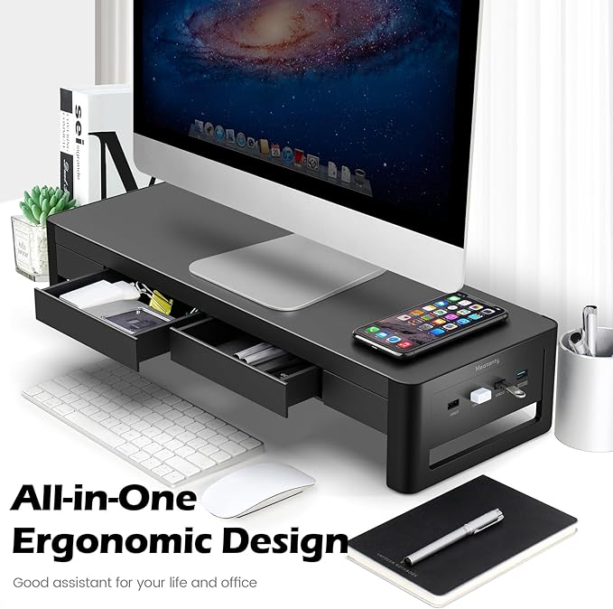 meatanty 2 in 1 Monitor Stand Riser - Image 4