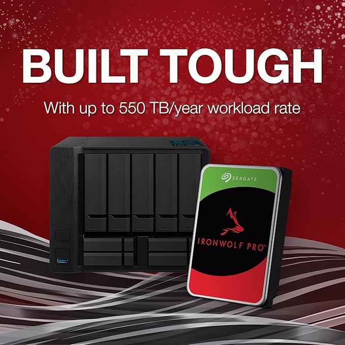 Seagate IronWolf Pro, 4 TB, Enterprise NAS Internal HDD –CMR 3.5 Inch, SATA 6 - Image 5