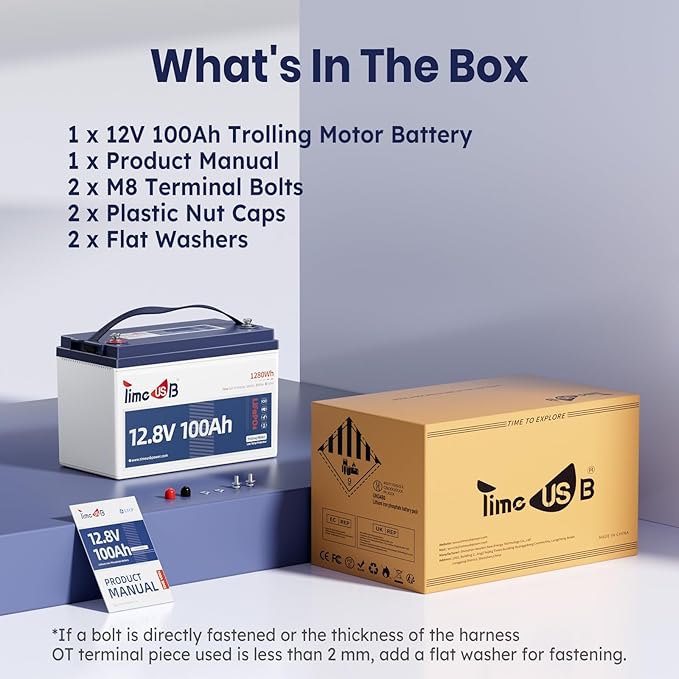 12.8V 100Ah TM LiFePO4 Battery - Image 8