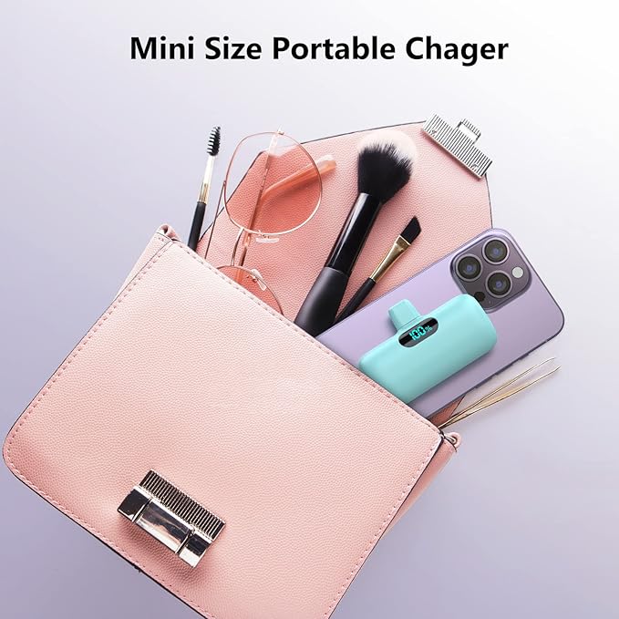 Samll Portable Charger for iPhone 16/15 Series, 5000mAh 3A PD USB C Power Bank - Image 6