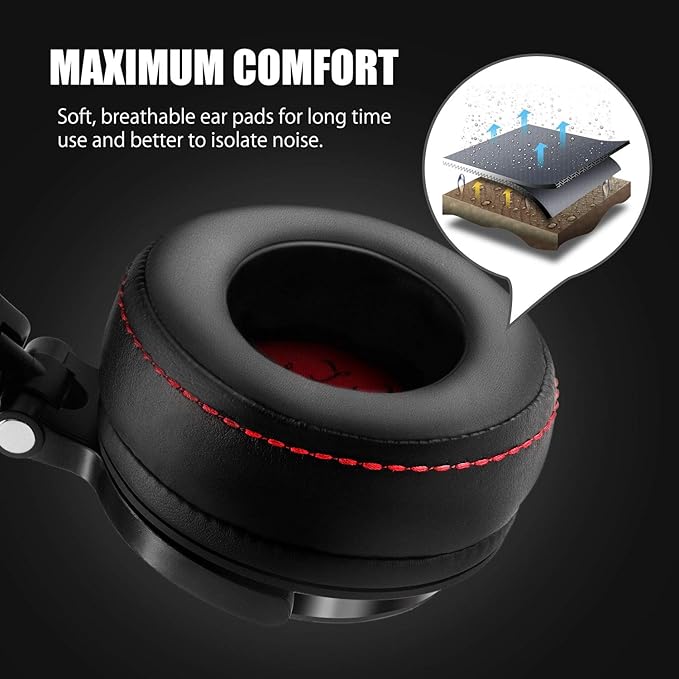 OneOdio Hi-Res Over Ear Headphones - Image 7