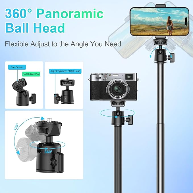 ailight Webcam Stand for Desk, Adjustable Camera Desk Stand Webcam Mount for - Image 5