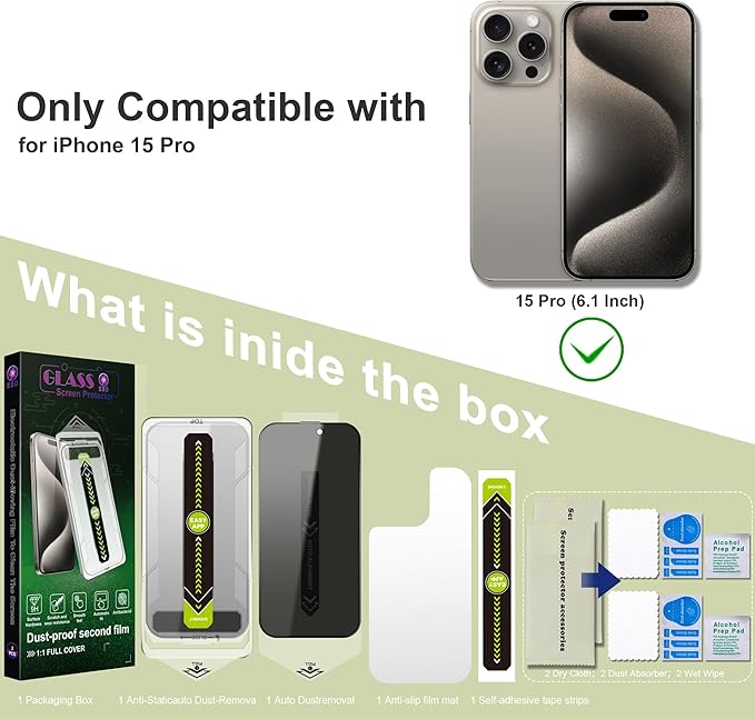 9H Tempered Glass, Full Coverage, Anti-Fingerprint, Auto Dust Removal, - Image 6