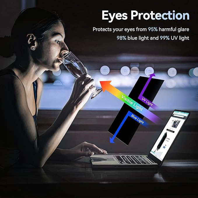 Laptop Privacy Screen 15.6 Inch Compatible - Image 3