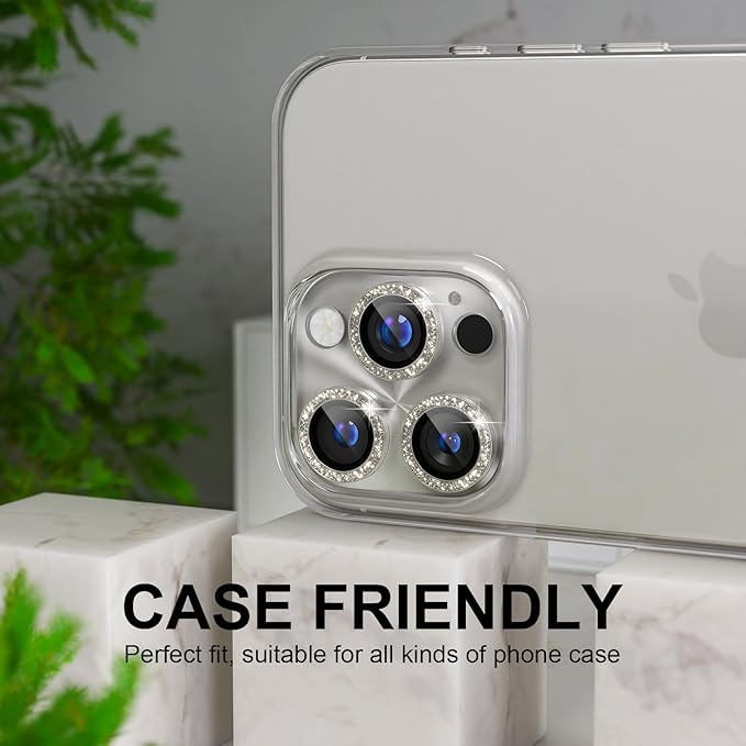 Choiche Compatible for iPhone 16 Pro/iPhone 16 Pro Max Camera Lens Protector - Image 4