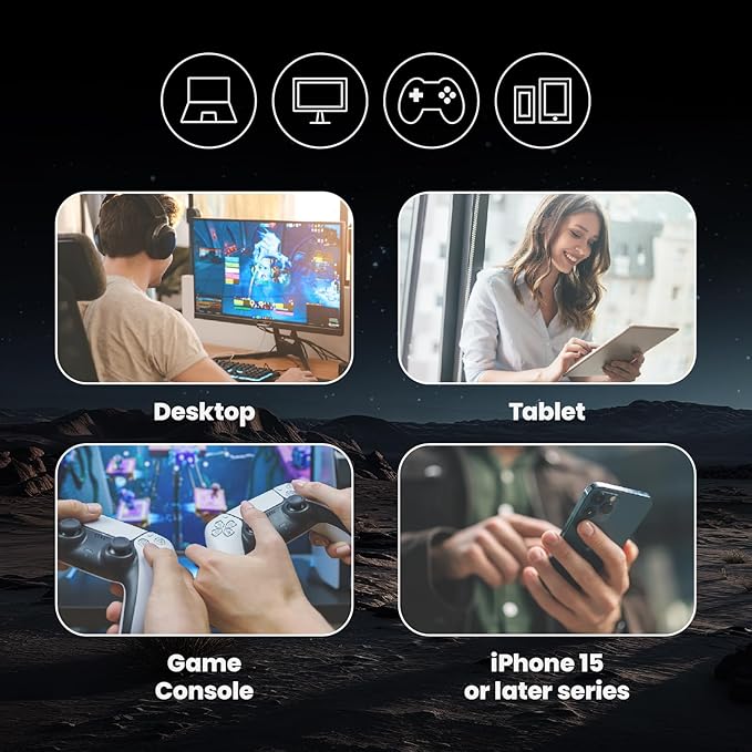 MMOMENT 1TB Magnetic External Portable SSD – 950MB/s Read – - Image 7