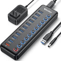 Powered USB Hub, Wenter 11-Port USB Splitter Hub by Wenter