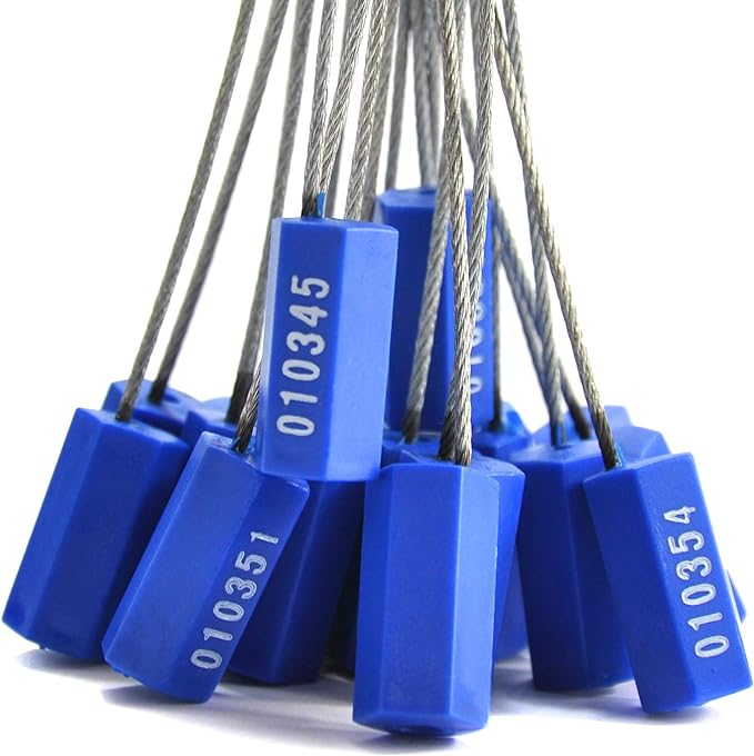 1000 Blue Steel Cable Seals - Image 6