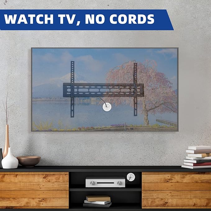TV Wire Hider Kit for Wall Mount TV, Includes 2 Pass Throughs and Hole Saw - Image 2