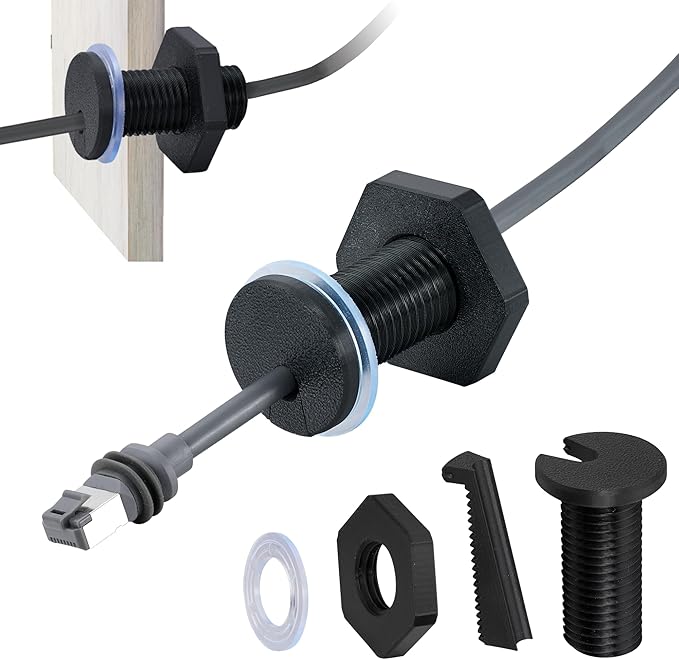 2Pcs RV Cable Passthrough for Starlink mini, RV Cable Grommet Compatible by PDCInyck