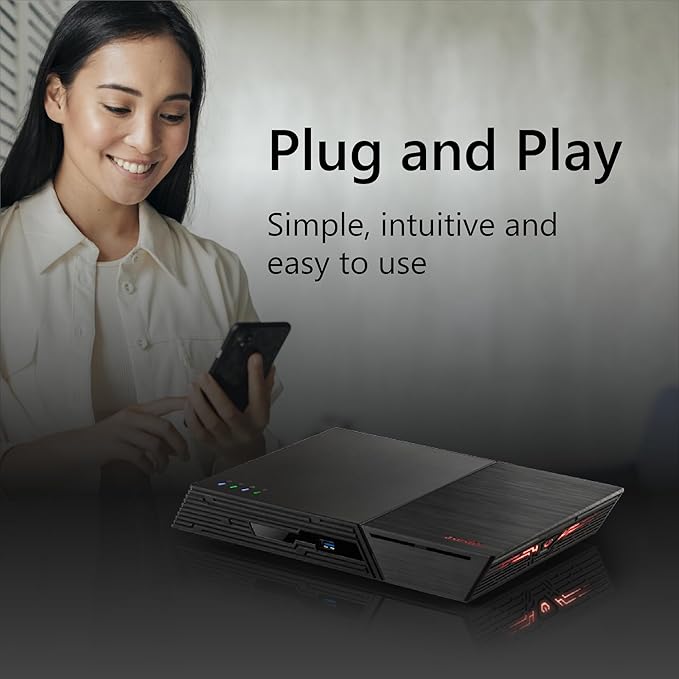 Asustor FLASHSTOR 6 Gen2 FS6806X, 6 Bay All M.2 SSD NAS, AMD Ryzen Quad-Core - Image 5