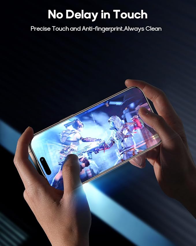 3 Pack for iPhone 14 Plus/iPhone 13 Pro Max Tempered Glass Screen Protector - Image 6