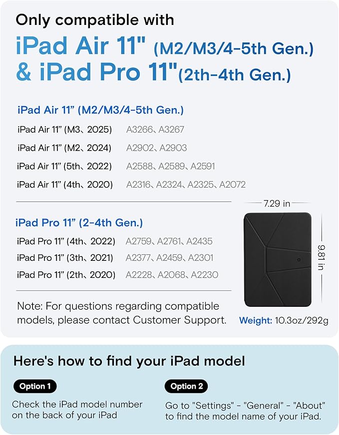 MOFT Dynamic Folio Case for for iPad Air 11-inch M3 M2 2025 2024/10.9 Air 5th - Image 2
