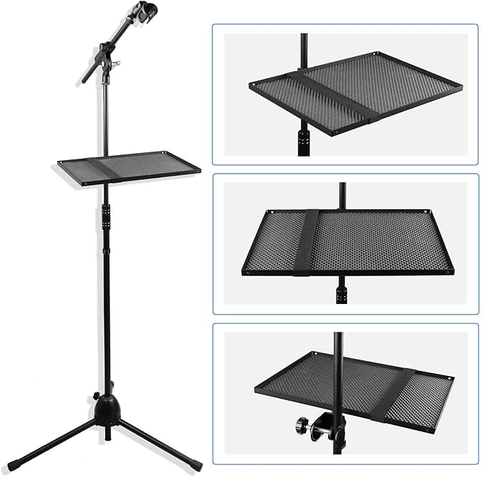 Mr.Power Microphone Stand Rack Tray Holder - Image 8