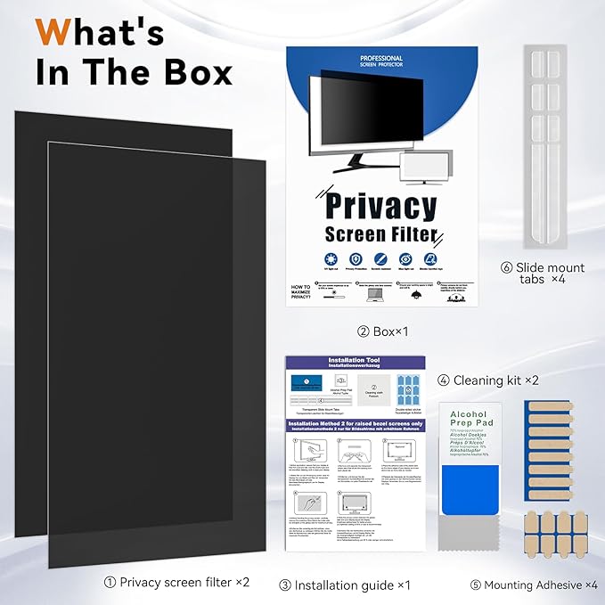 21.5 Inch Computer Privacy Screen - Image 9