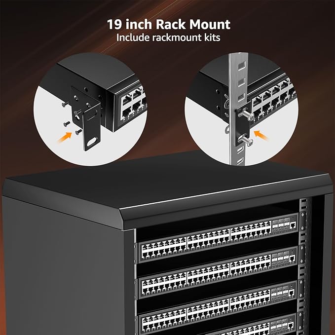 YuanLey 48 Port Gigabit Managed PoE Switch - Image 7
