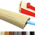 3.3ft Self Adhesive Floor Cord Cover, Heavy Duty Soft PVC Cable Protector and by Unknown