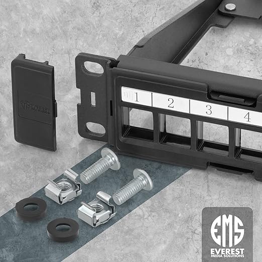 Everest 24 Port Keystone Patch Panel - Image 9