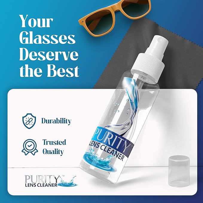 Purity Eyeglass Lens Cleaner Spray Kit - Image 6