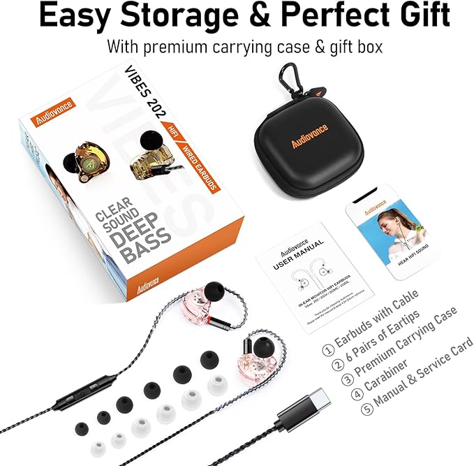 Vibes 202MC USB-C Wired Earbuds - Image 6