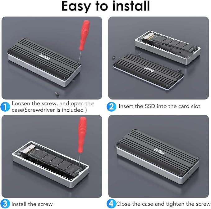 External SSD Enclosure USB-C 3.2 - Image 12