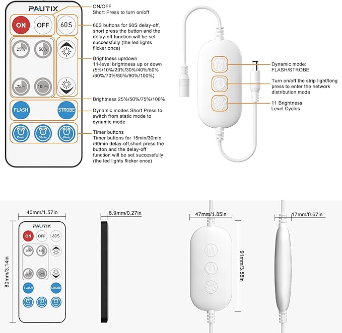 PAUTIX RF WiFi Smart Remote Dimmer - Image 4