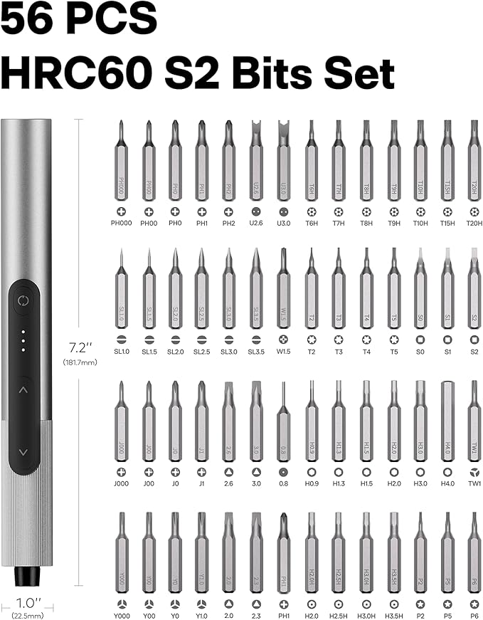 HOTO SNAPBLOQ™ S-A01 3.7V Mini Electric Screwdriver - Image 7