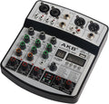 Dj Mixers 4 Channel Audio Mixer Sound Board by jindaaudio