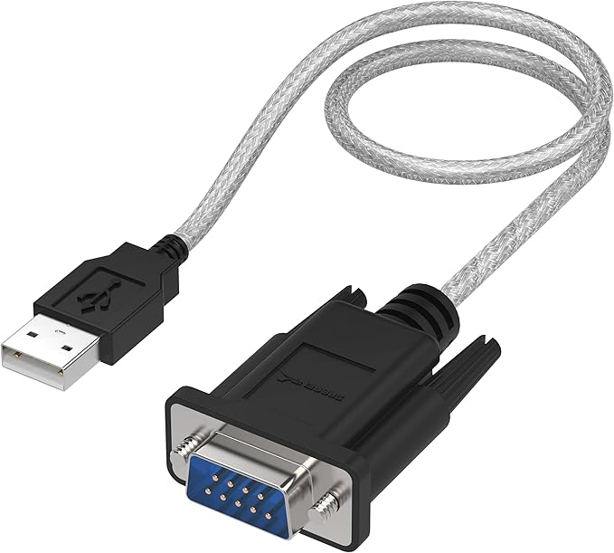 SABRENT USB to RS-232 DB9 Serial 9 pin Adapter Prolific PL2303 1-ft by SABRENT