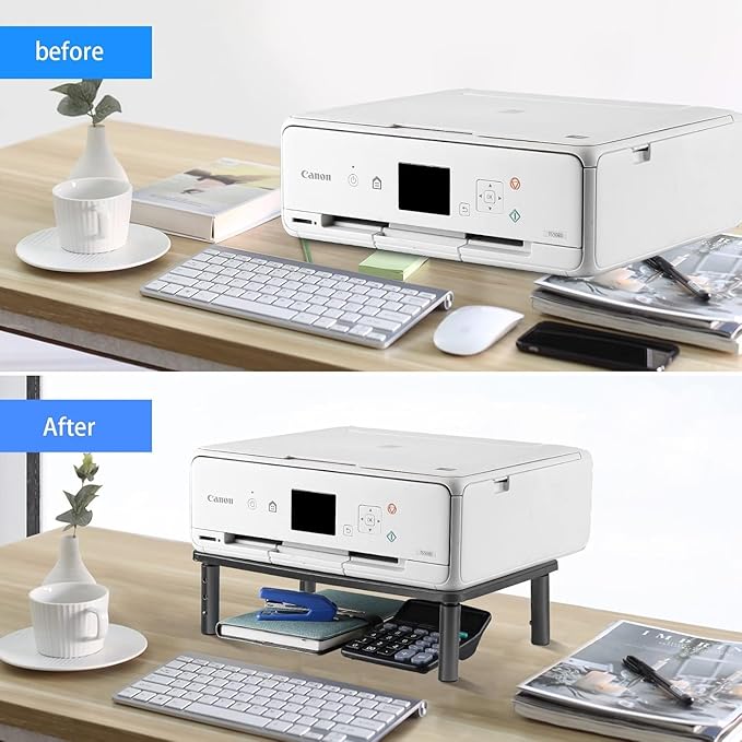 suptek Computer Monitor Stand Riser, Monitor Riser - Image 8