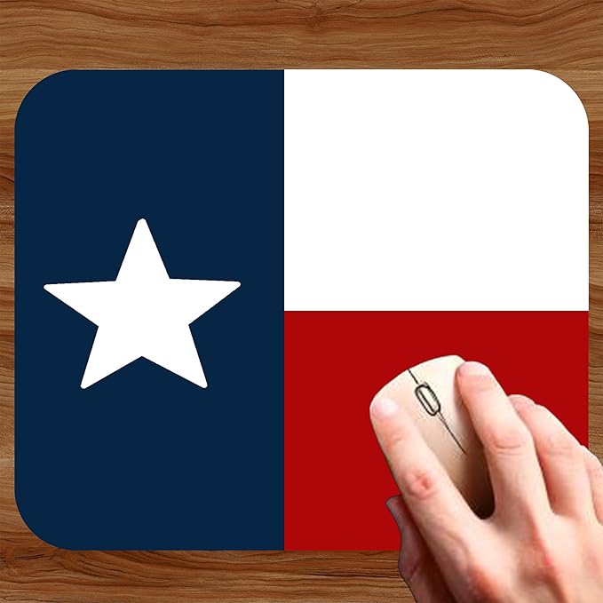 Texas State Flag Mouse Pad Mat Mousepad - Image 2