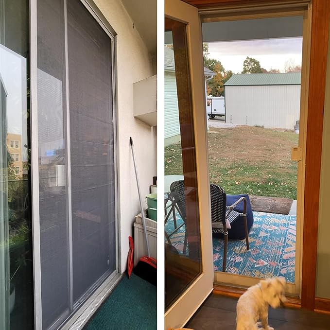 Window Screens Replacement, Cuttable Fiberglass Roll Screens Door Mesh - Image 8