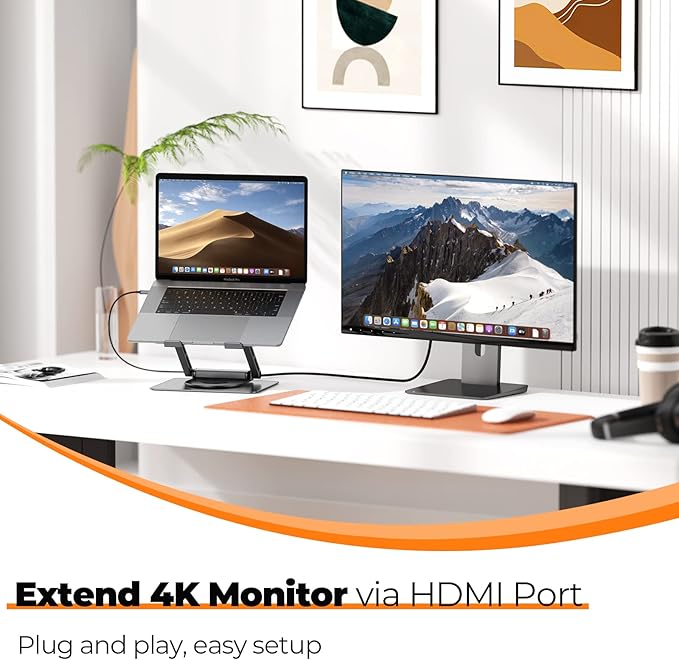 Tobenone Laptop Docking Station Stand - Image 2