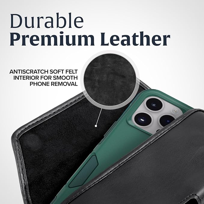 Turtleback Belt Clip for iPhone 16 Pro Max, 15 Pro Max, 14 Pro Max -Medium- - Image 4