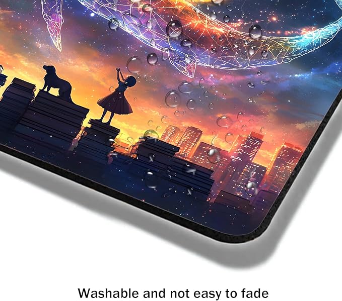 Mouse Pad, Cute Aesthetics Art Whale Mouse Pads - Image 4