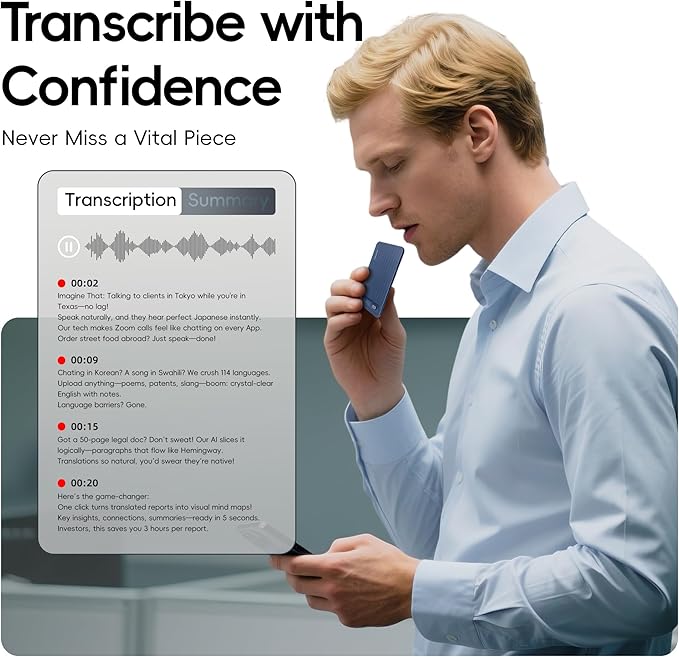 AI Voice Recorder, Parkuetechno Voice Recorder - Image 5