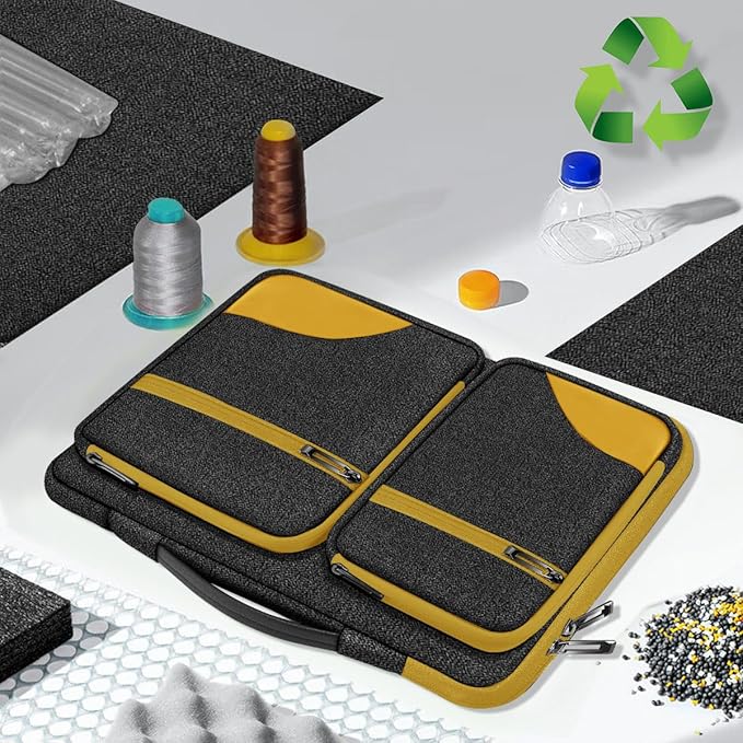 ZINZ Laptop Case 15 15.6 16 inches Sleeve Slim Briefcase Spill-Resistant Handbag - Image 6