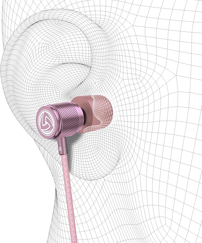 LUDOS Ultra Wired Earbuds in-Ear Headphones, 5 Years Warranty, Earphones - Image 8
