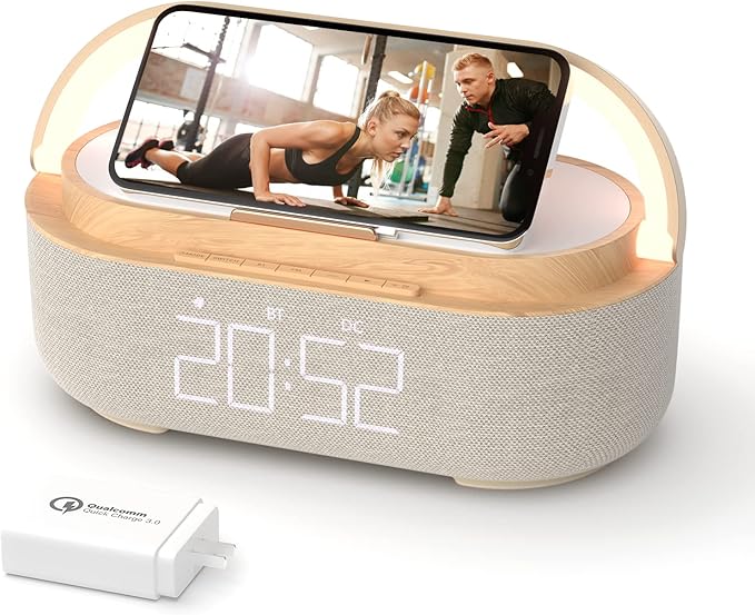 Bluetooth Speaker Alarm Clock by COLSURCOLORYOURLIFE
