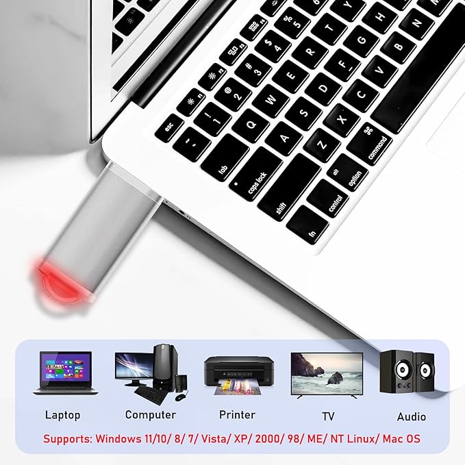 USB Thumb Drive 8GB Flash Drives 20 Pack, Nicepicten Memorias USB 2.0 Memory - Image 4