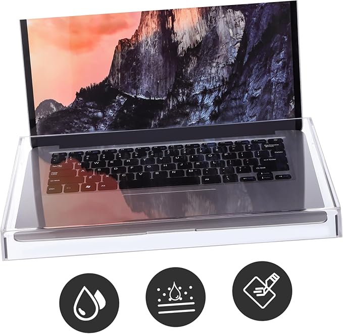 Transparent Acrylic Keyboard Cover - Image 2