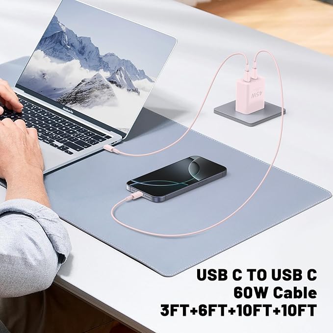 Super Fast Samsung Charger Type C, 45W Dual Port USB C Fast Charger Block & - Image 6