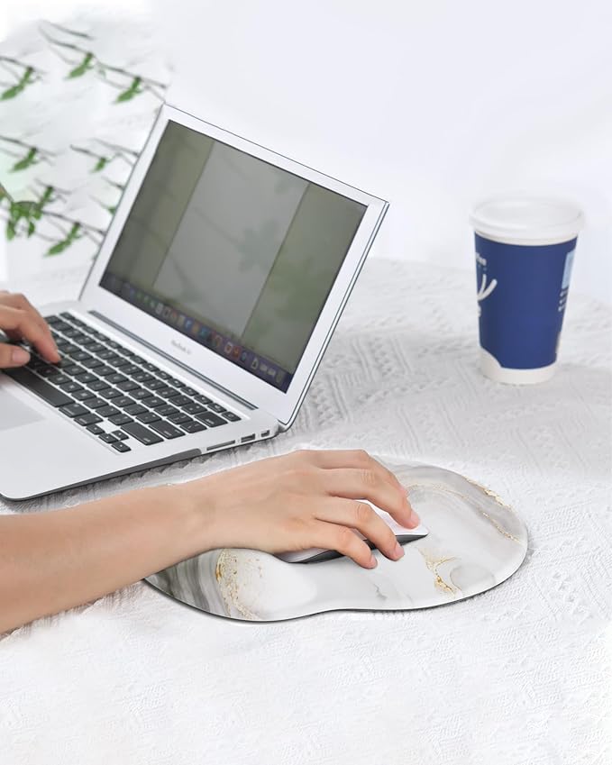 Ergonomic Mouse Pad Wrist Support, Comfortable Mouse Pad Wrist Rest, Relieve - Image 7