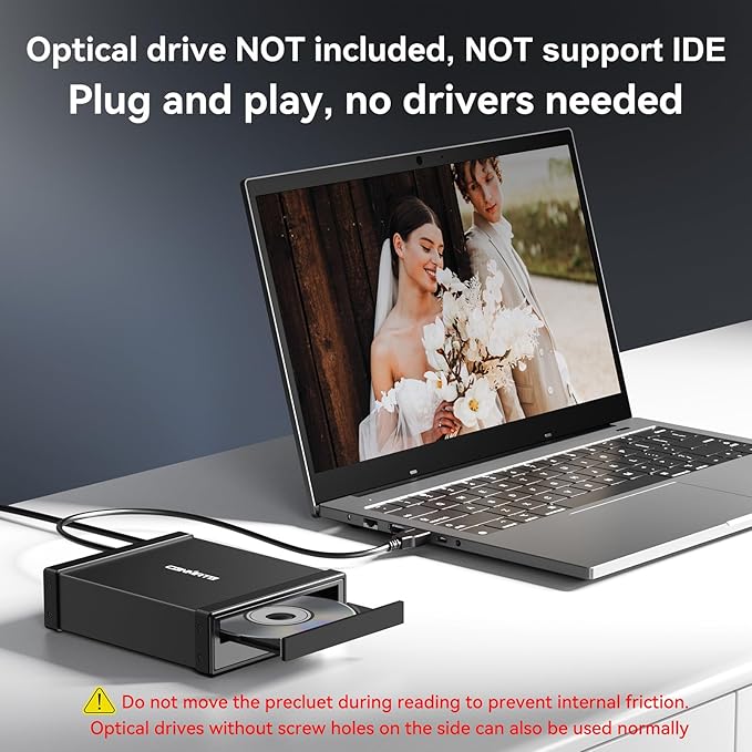 5.25" Blu-Ray/CD/DVD SATA Drive Enclosure - Image 2