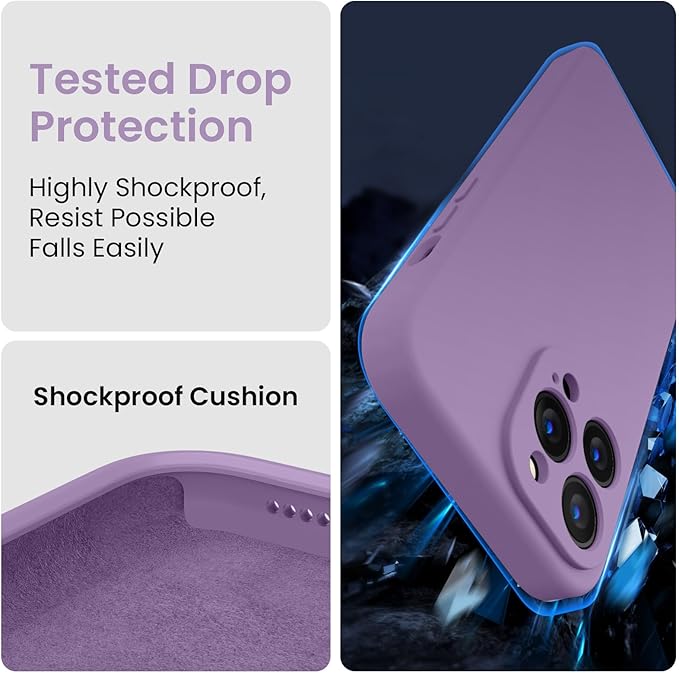 FireNova for iPhone 14 Pro Case, Silicone Upgraded Phone Case with, Soft - Image 4